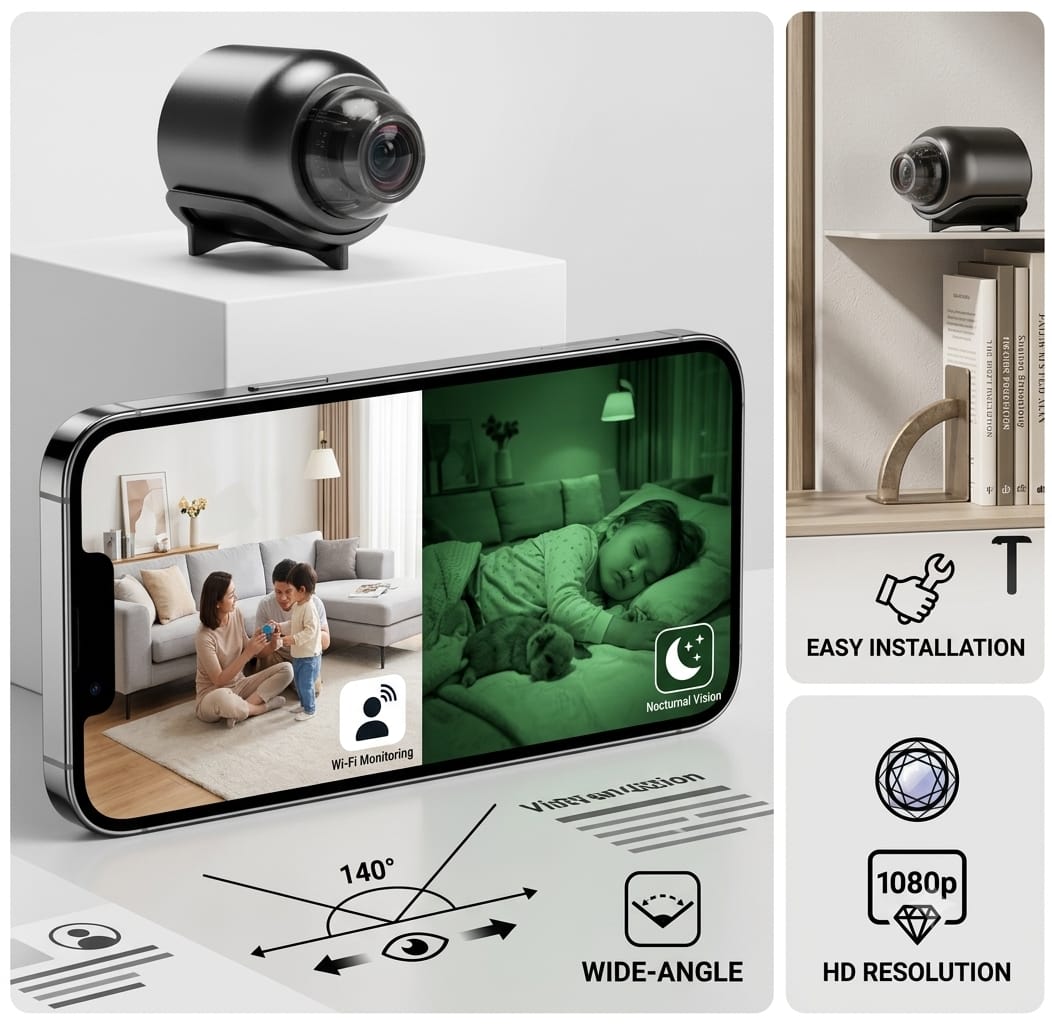 X5 Mini 1080P WiFi Camera