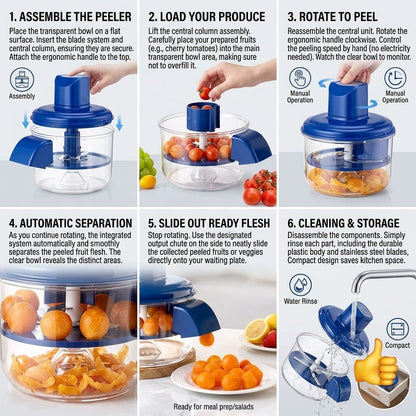 Multi-Function Fruit & Vegetable Peeler