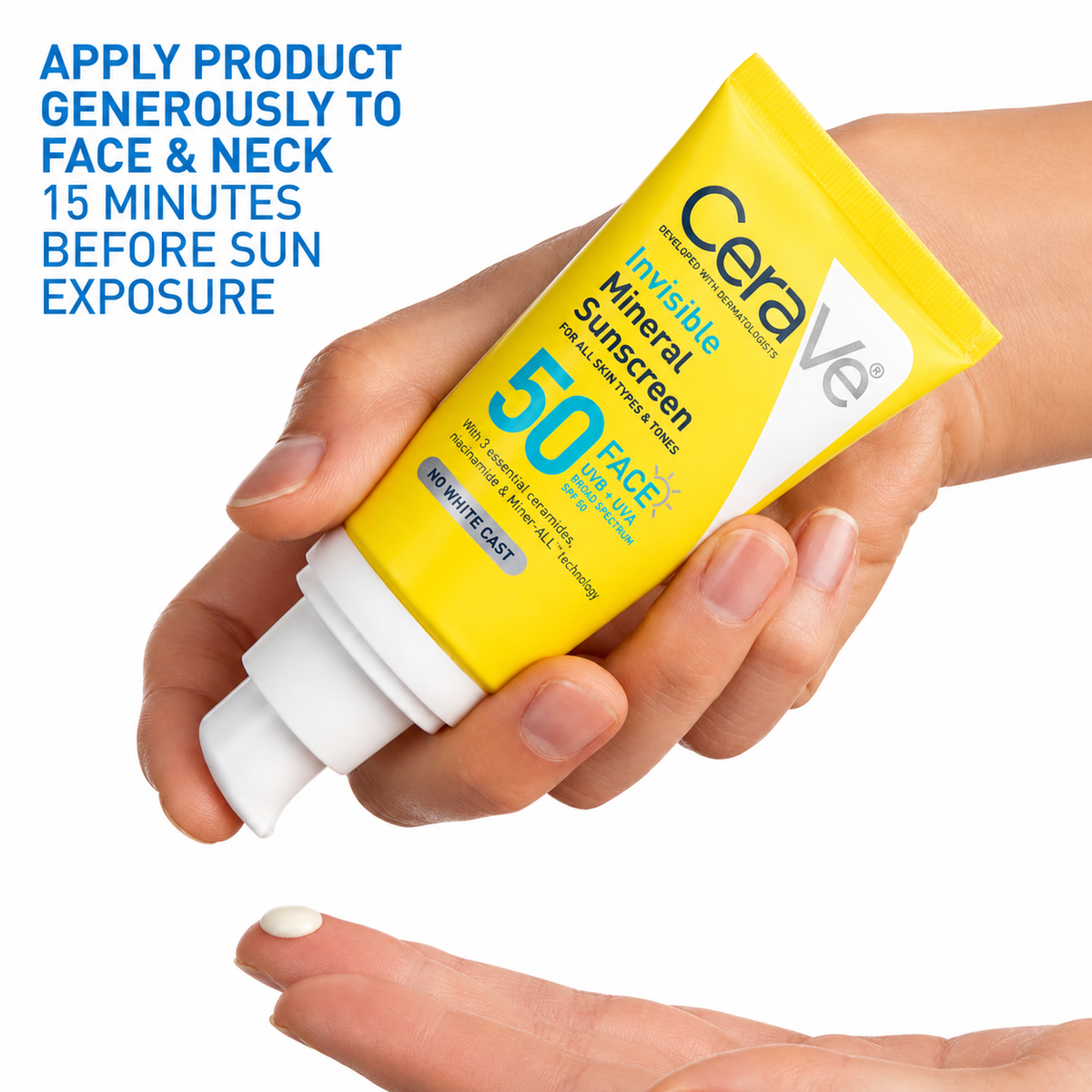 CeraVe Invisible Mineral Sunscream