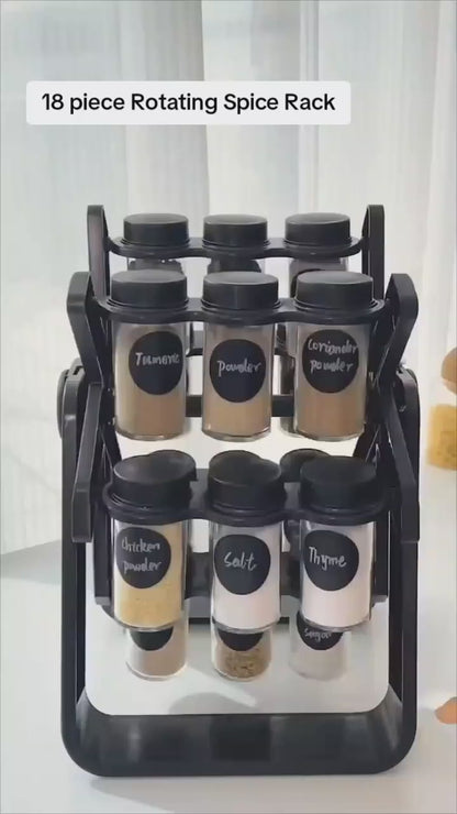 Rotating Spice Rack 360° Rotation