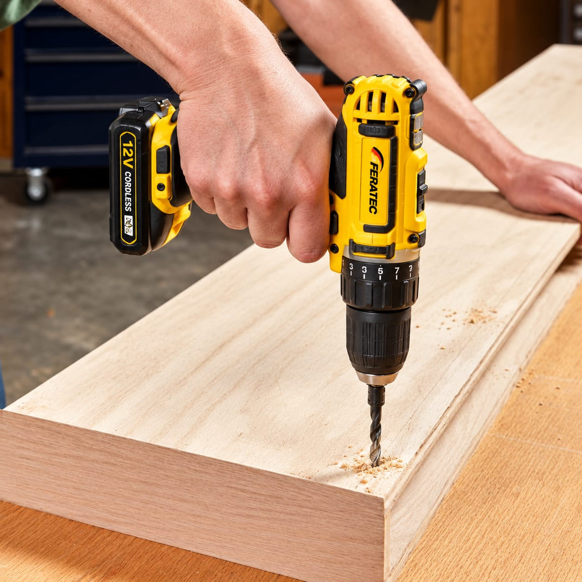 Cordless Rechargeable Drill Machine – 36-Piece Tool Kit