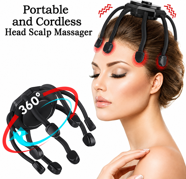 360° Ultra Head Massager