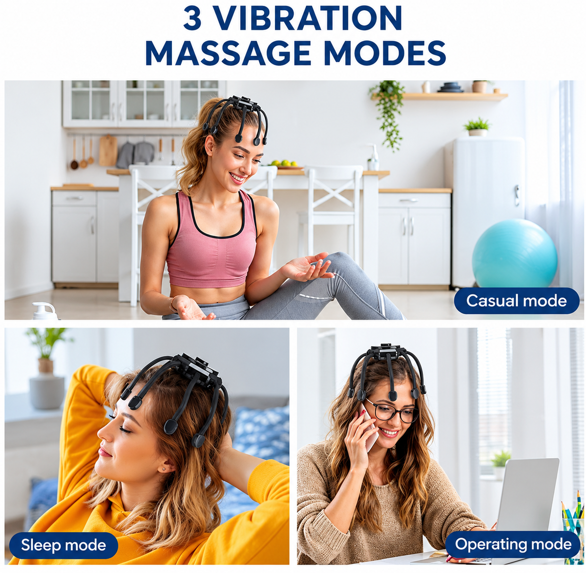 360° Ultra Head Massager