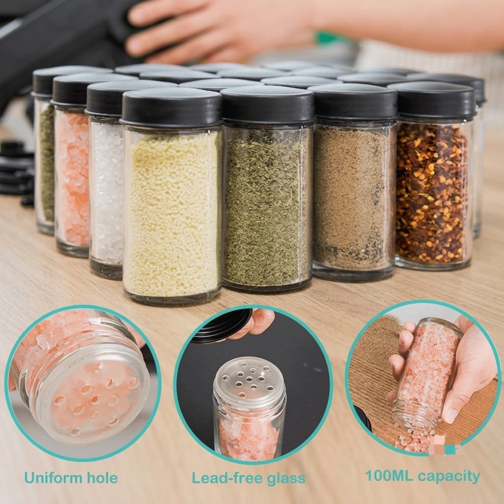 Rotating Spice Rack 360° Rotation